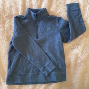 Vineyard vines boys, quarter zip jersey size small (8 to 10)